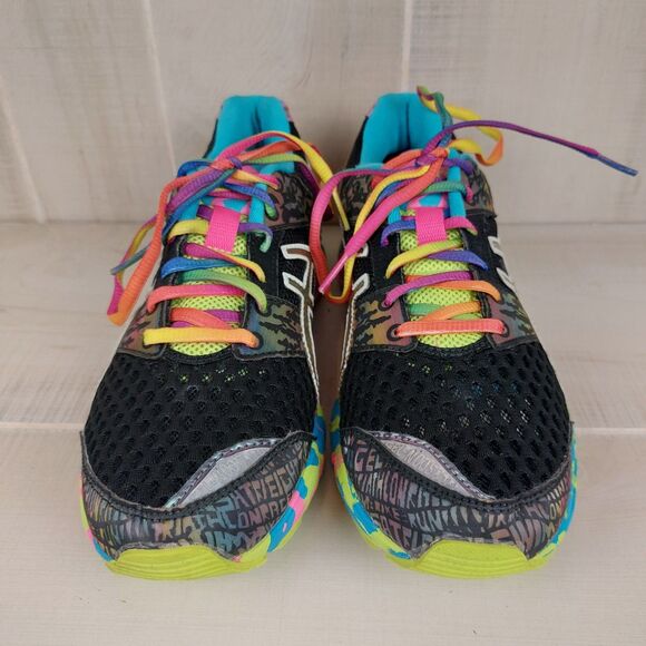 Asics GEL-Noosa Tri 8 Women's Size 8.5 T356N Running Shoes Triathlon Neon - Picture 4 of 7